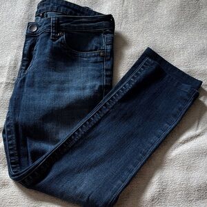 KUT from the Kloth Women’s Slim Straight Crop Jeans Size 28 Mid Rise Stretch